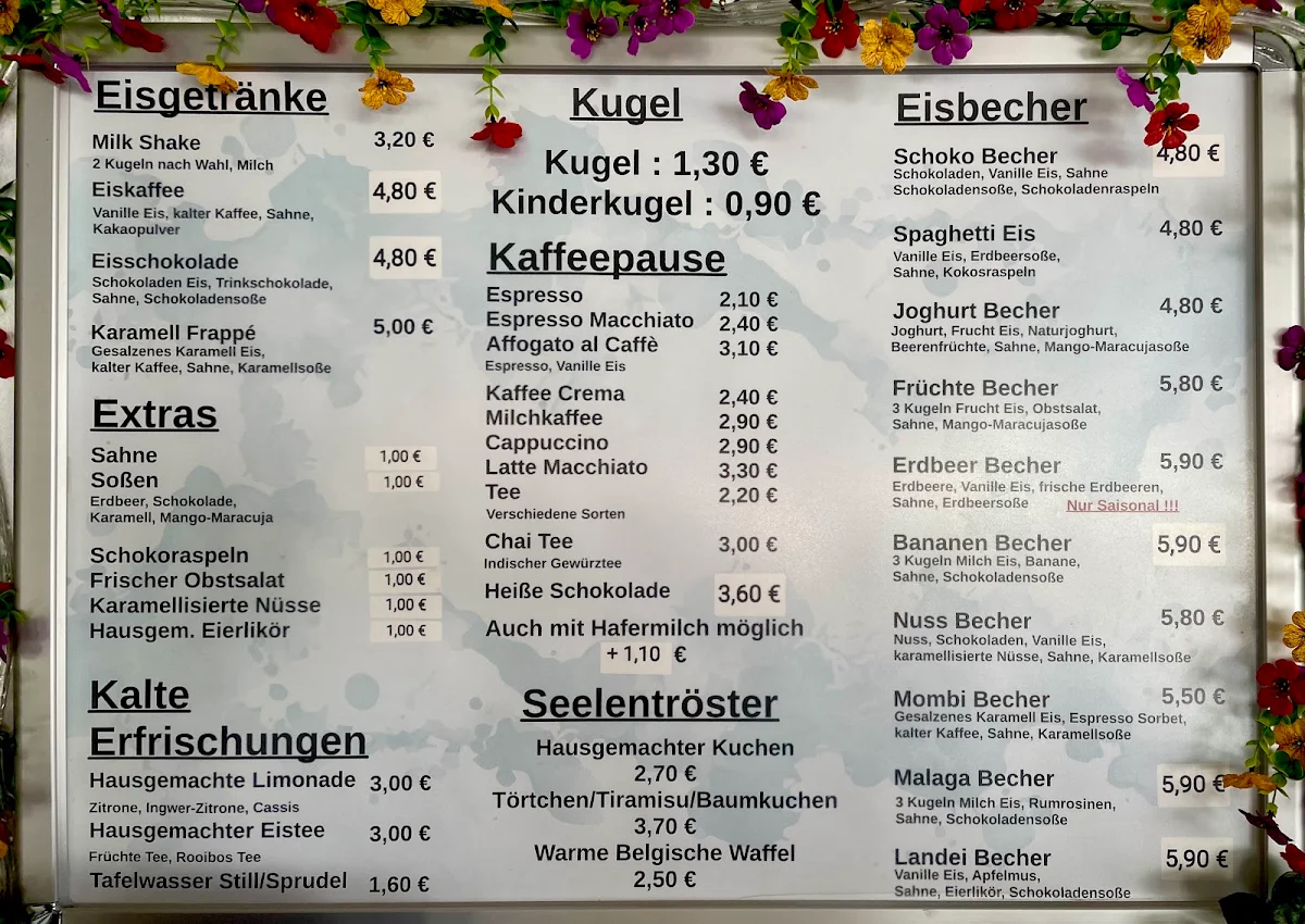 Speisekarte photo 1