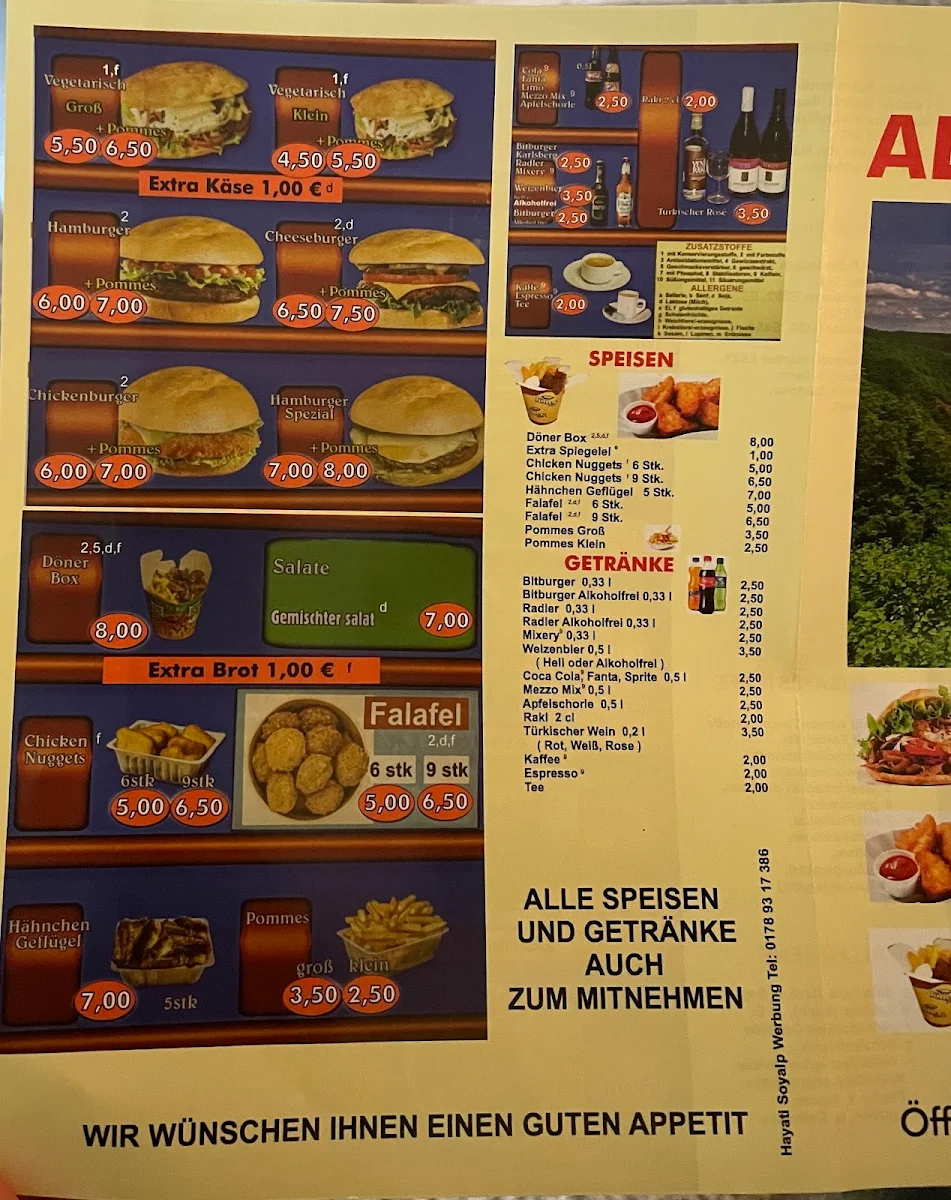 Speisekarte photo 5