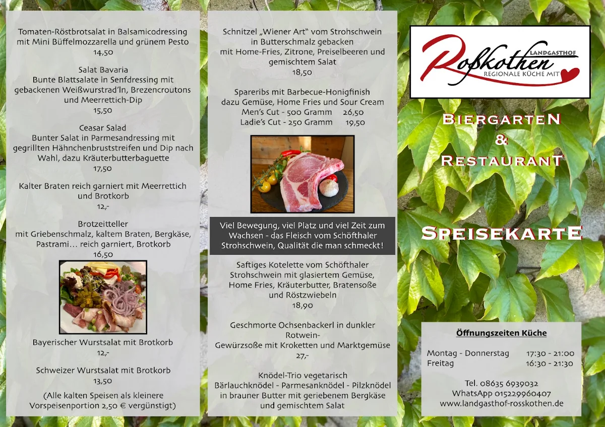 Speisekarte photo 1