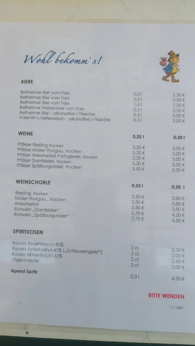 Speisekarte photo 5