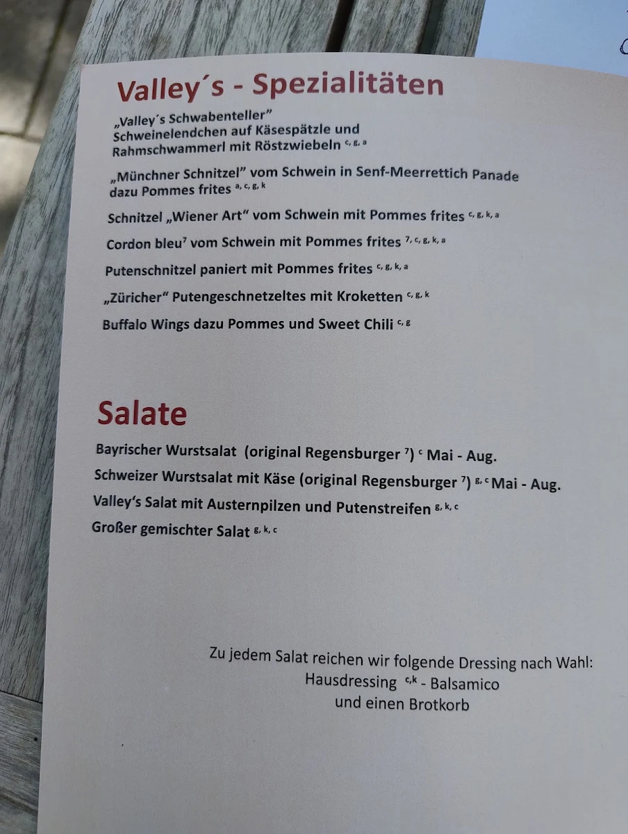 Speisekarte photo 1