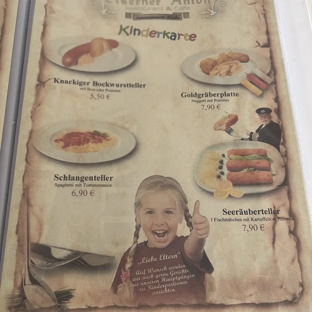 Speisekarte photo 2