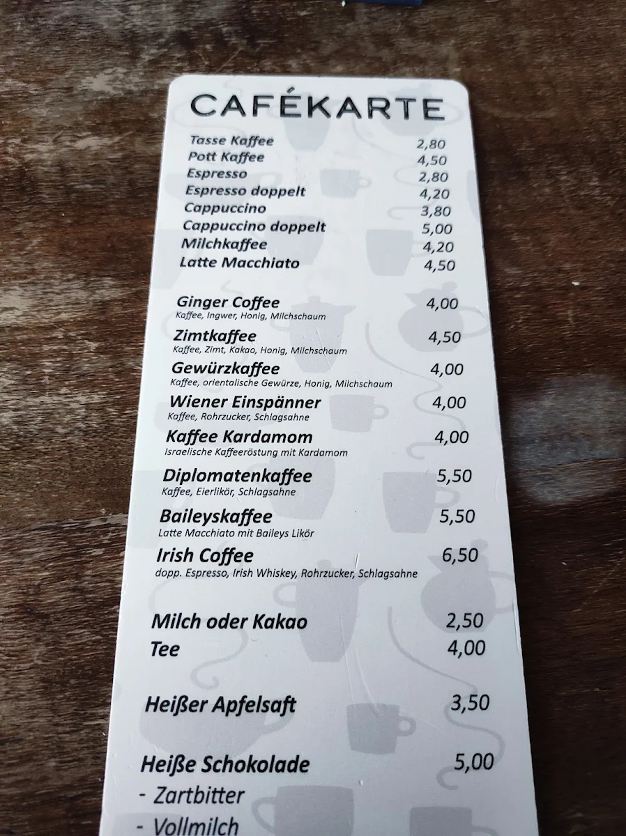 Speisekarte photo 1