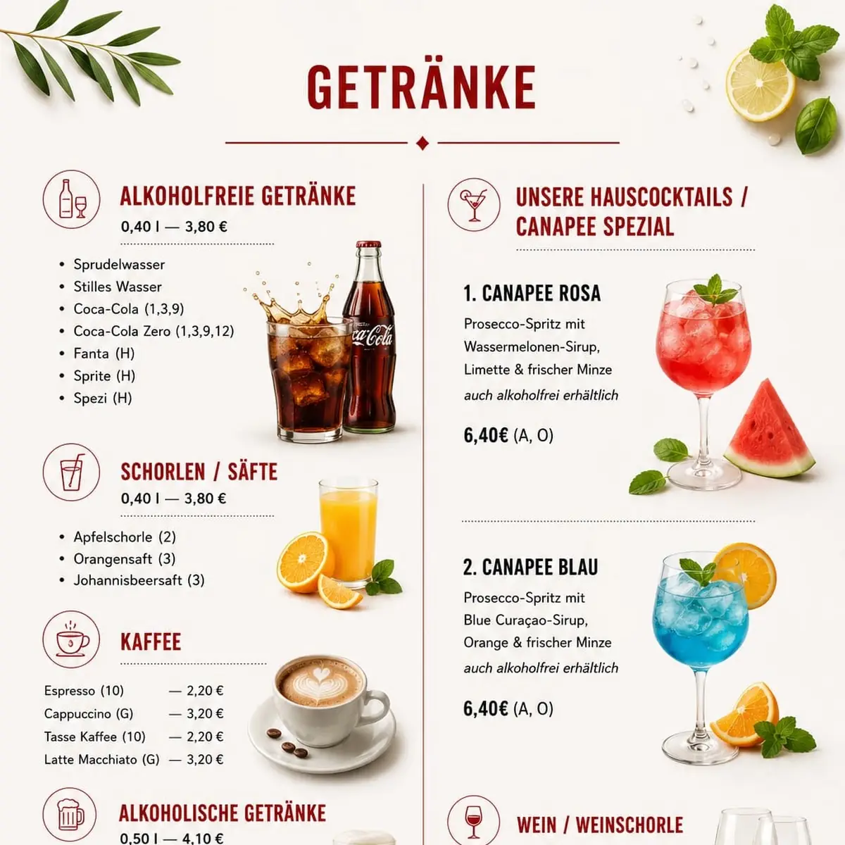 Speisekarte photo 4
