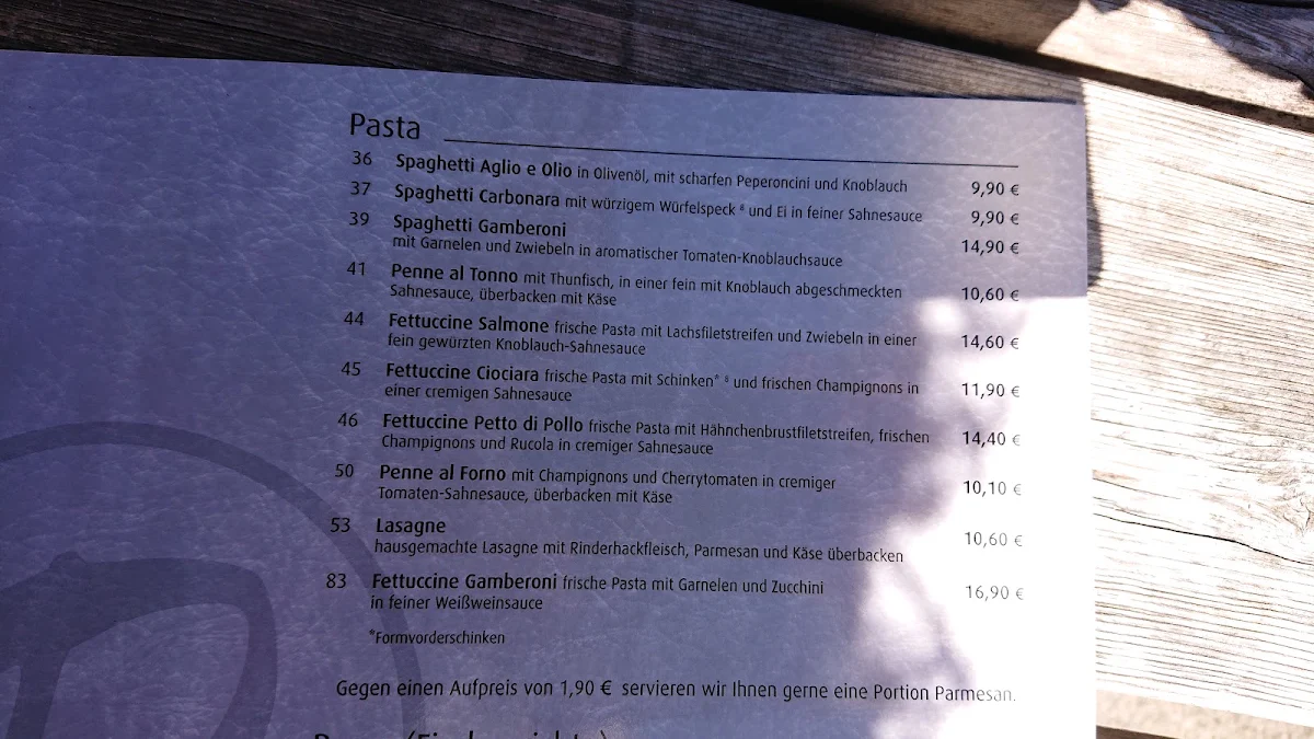 Speisekarte photo 3