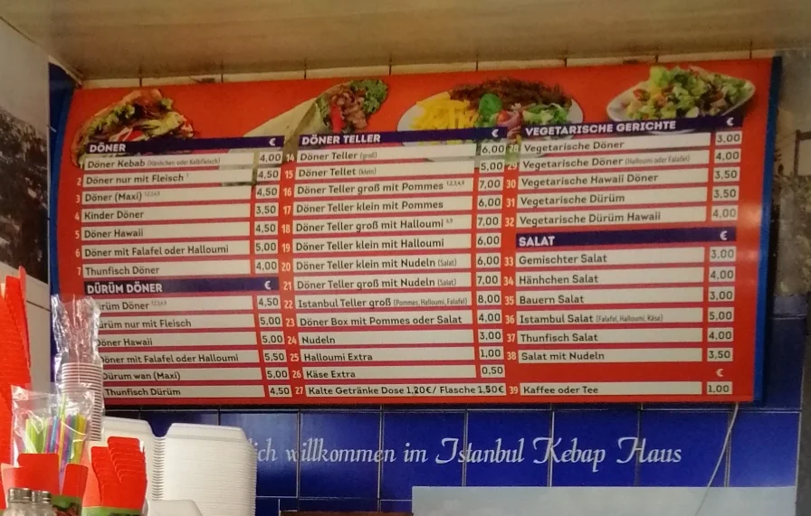 Speisekarte photo 2
