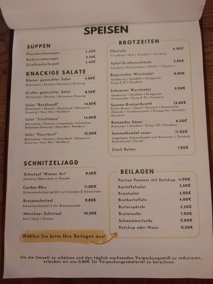 Speisekarte photo 8