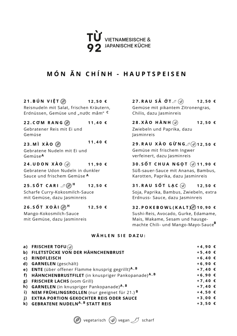 Speisekarte photo 1