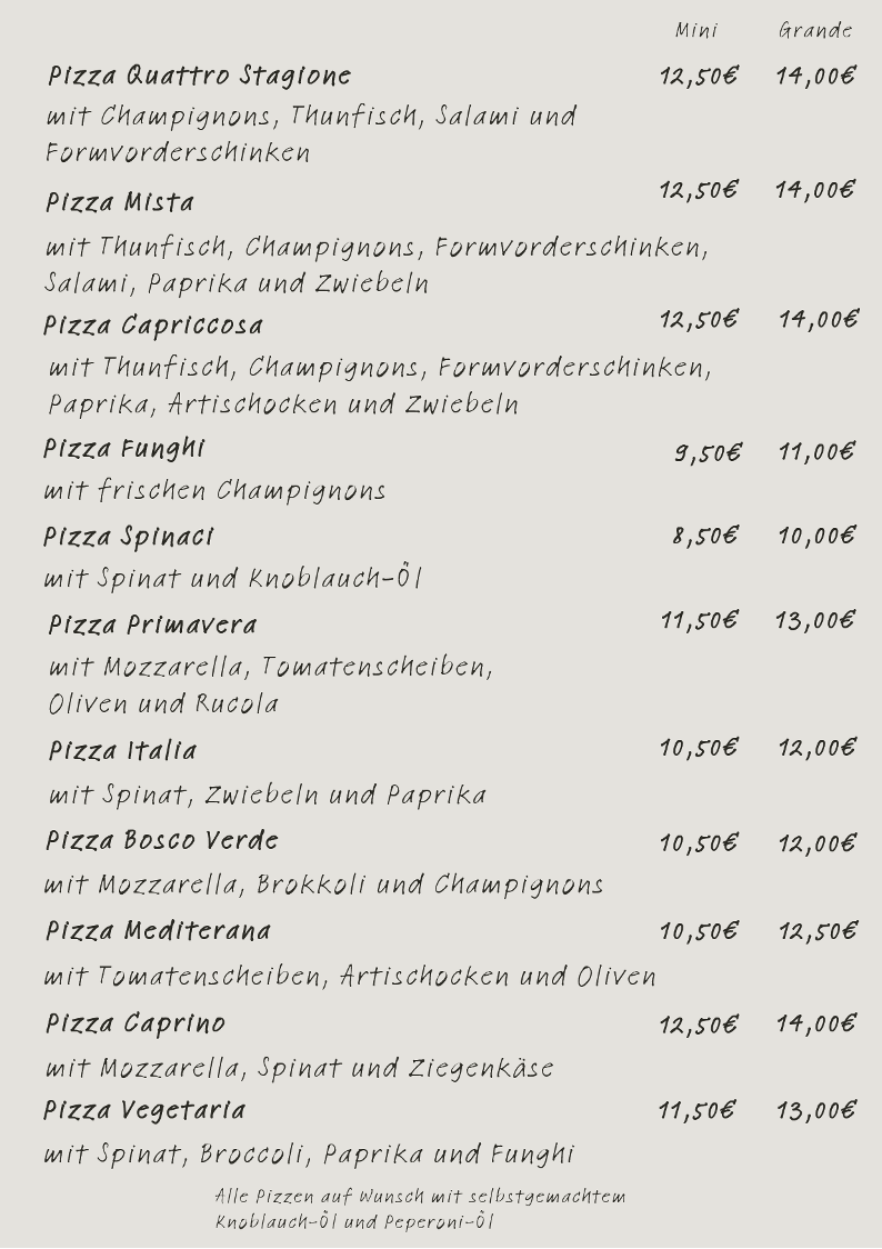 Speisekarte photo 2