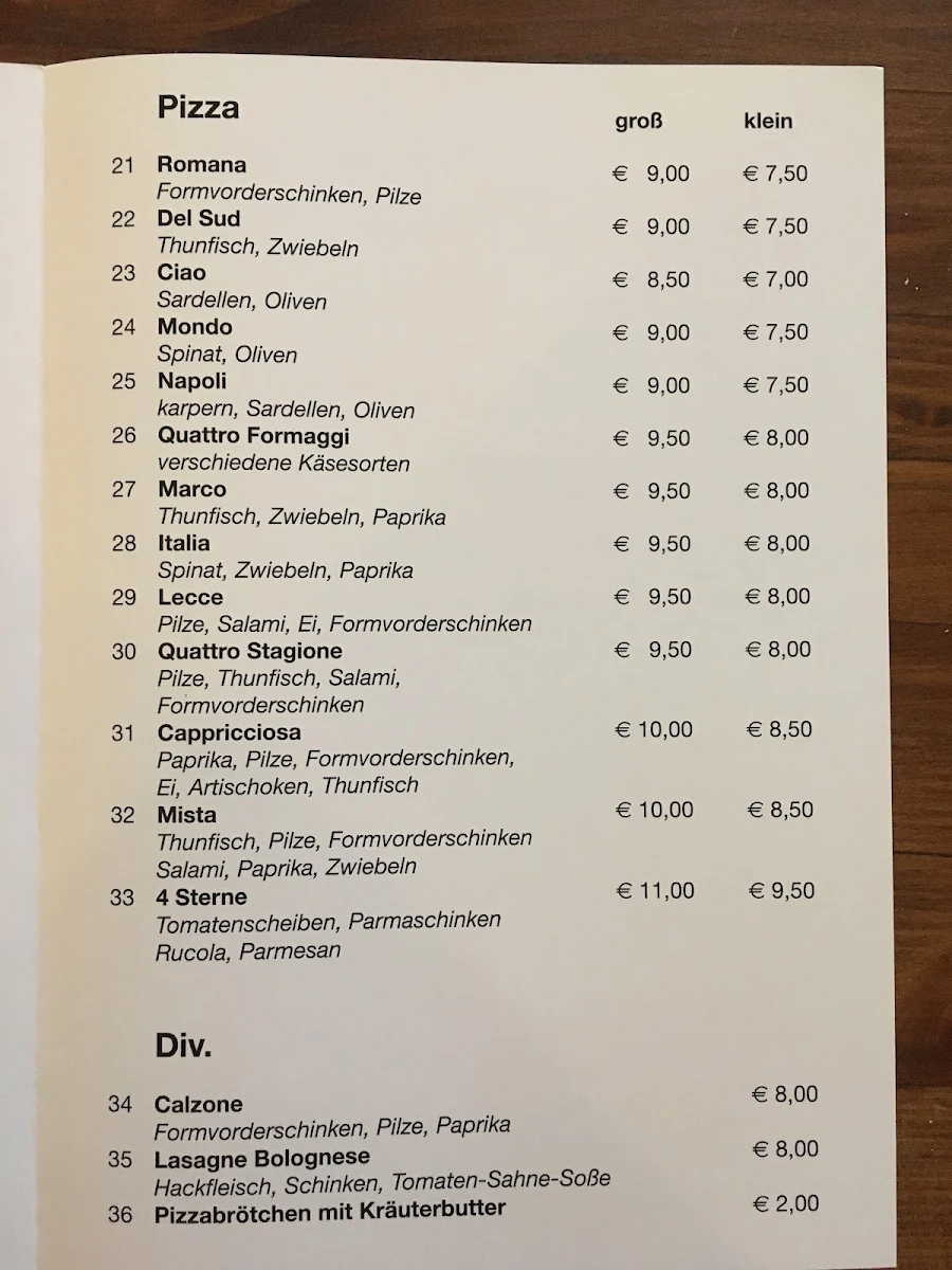 Speisekarte photo 7