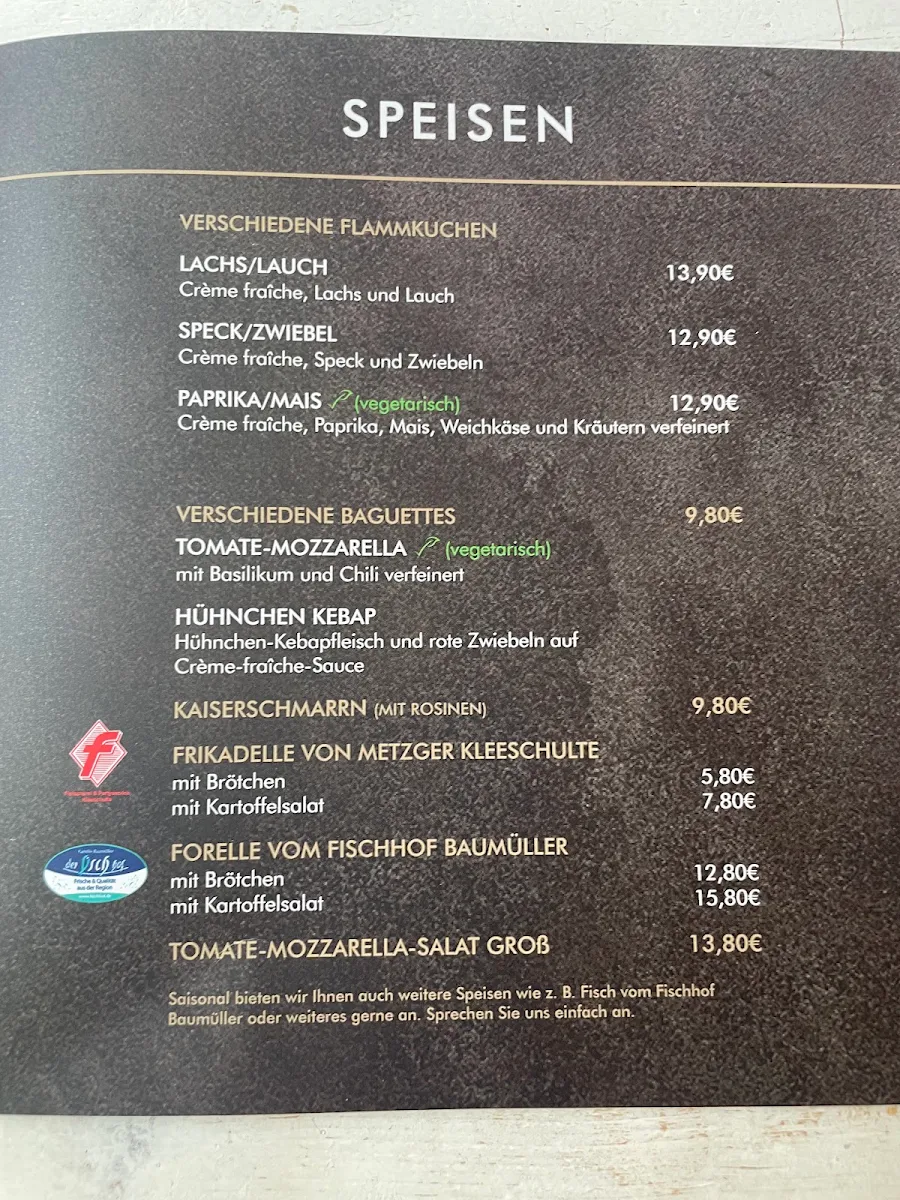 Speisekarte photo 1