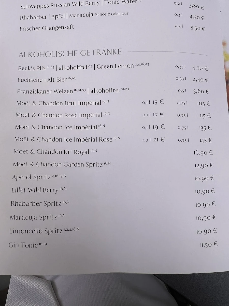 Speisekarte photo 1