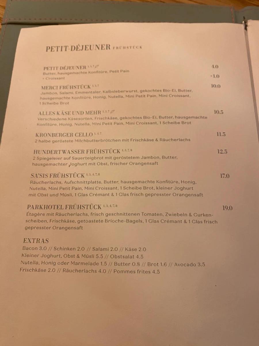 Speisekarte photo 1