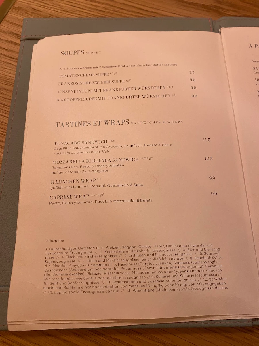 Speisekarte photo 5