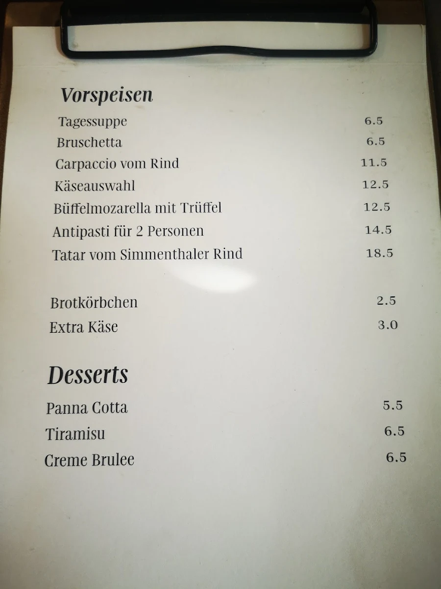 Speisekarte photo 2