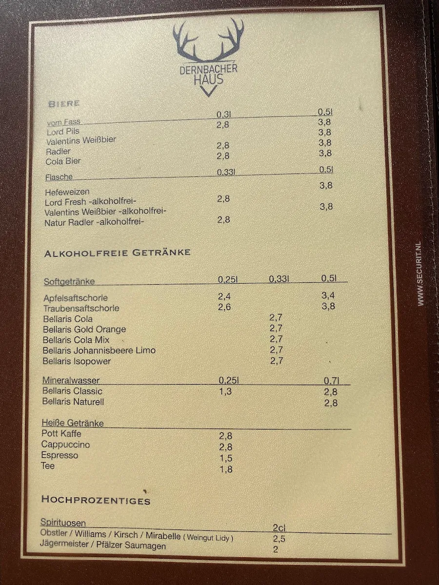 Speisekarte photo 2