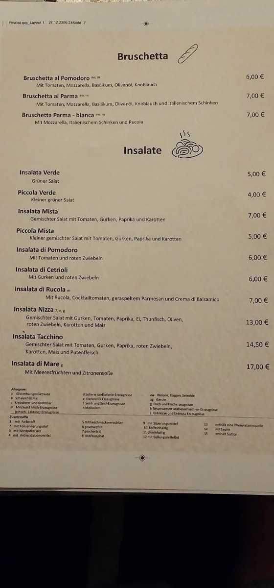 Speisekarte photo 1