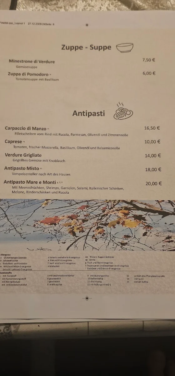Speisekarte photo 5