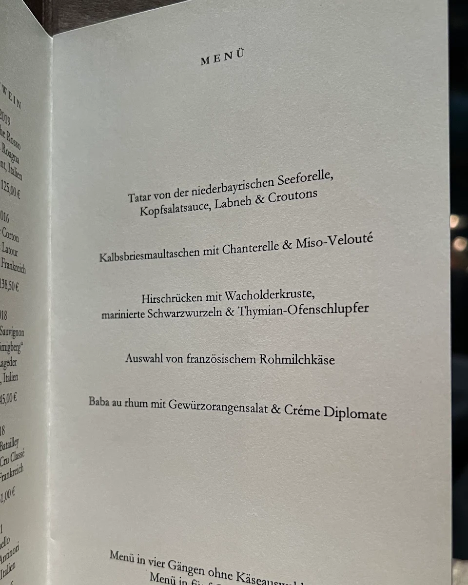 Speisekarte photo 1