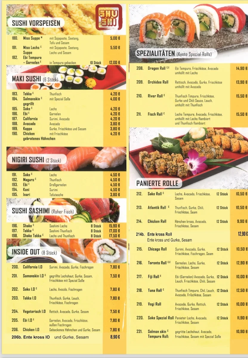 Speisekarte photo 3