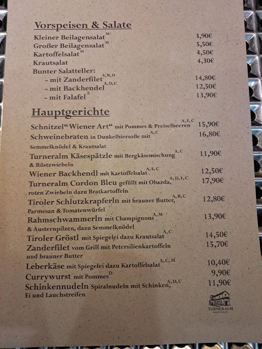 Speisekarte photo 1