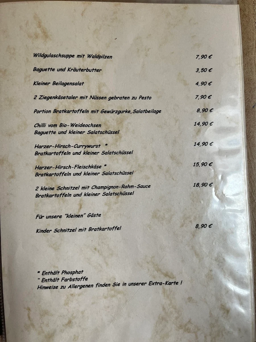 Speisekarte photo 3