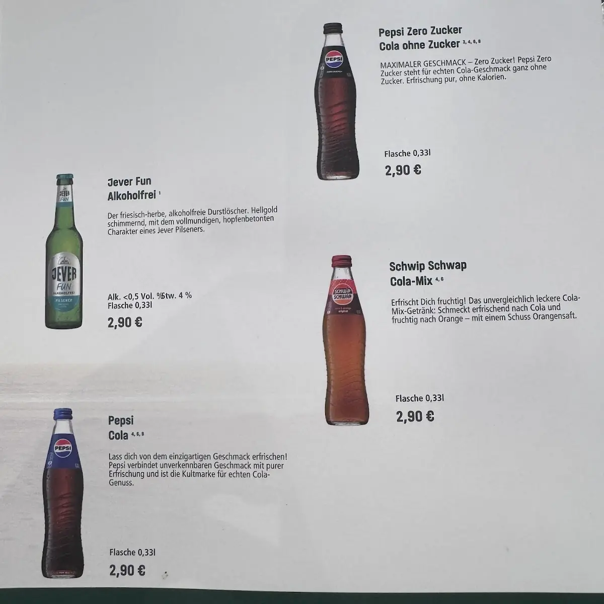 Speisekarte photo 3