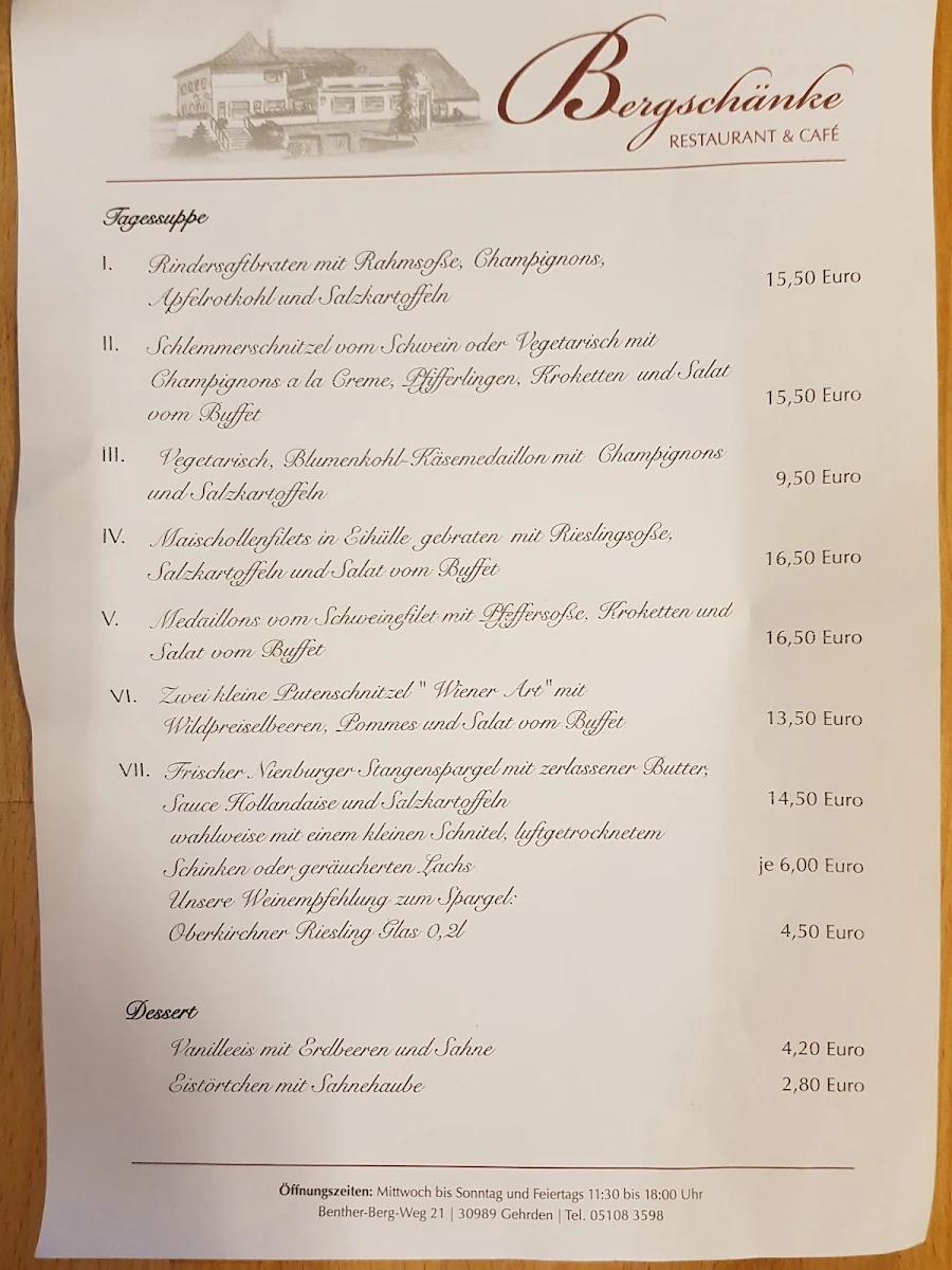 Speisekarte photo 3