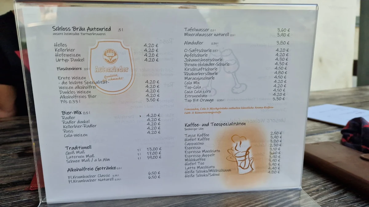 Speisekarte photo 3