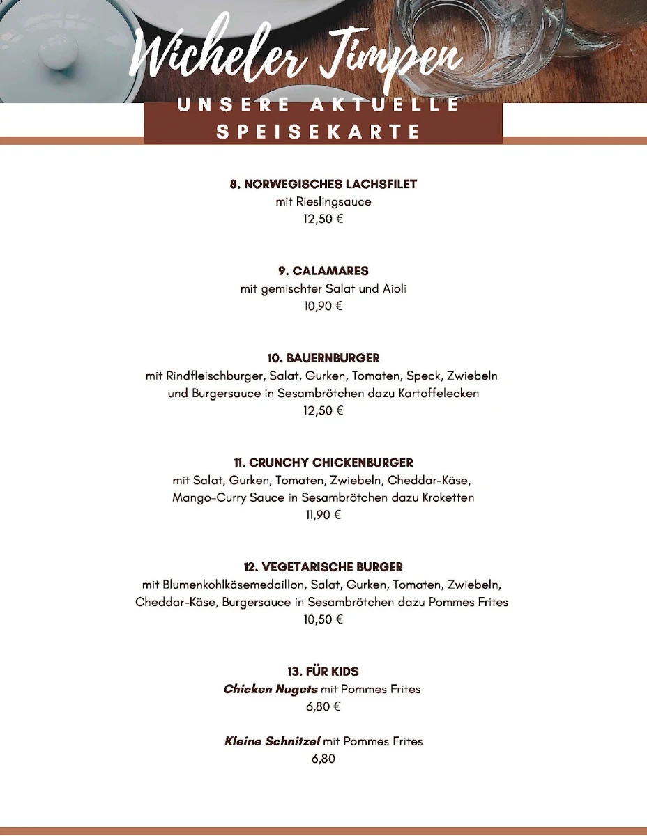 Speisekarte photo 2