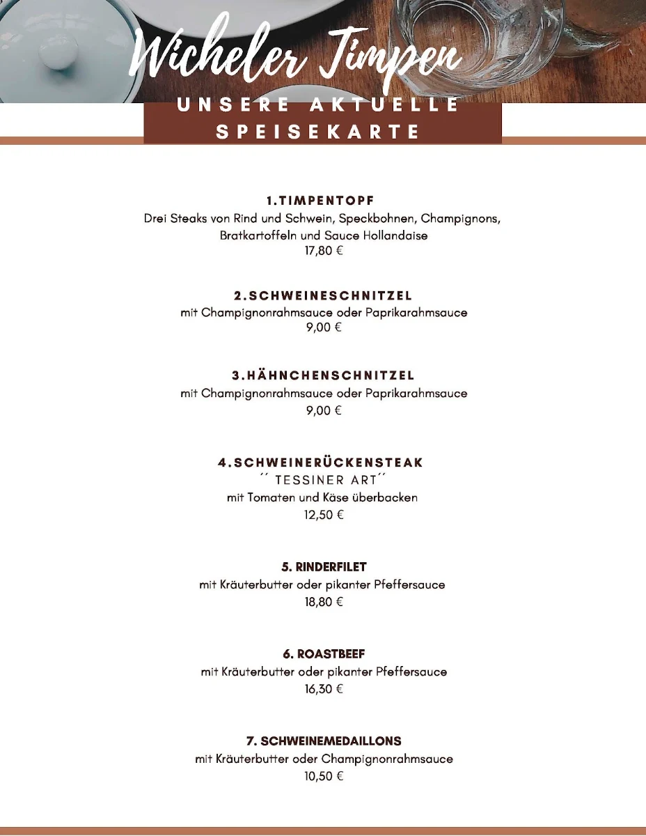 Speisekarte photo 3