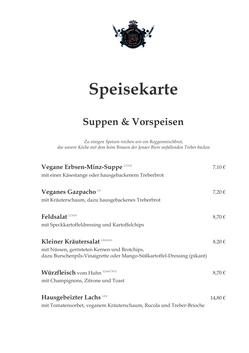 Speisekarte photo 3