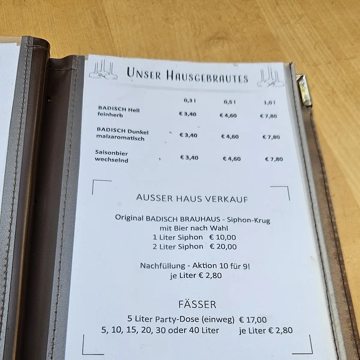 Speisekarte photo 7