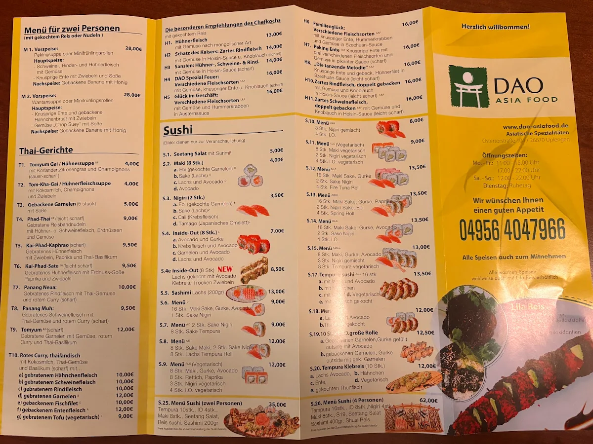 Speisekarte photo 4