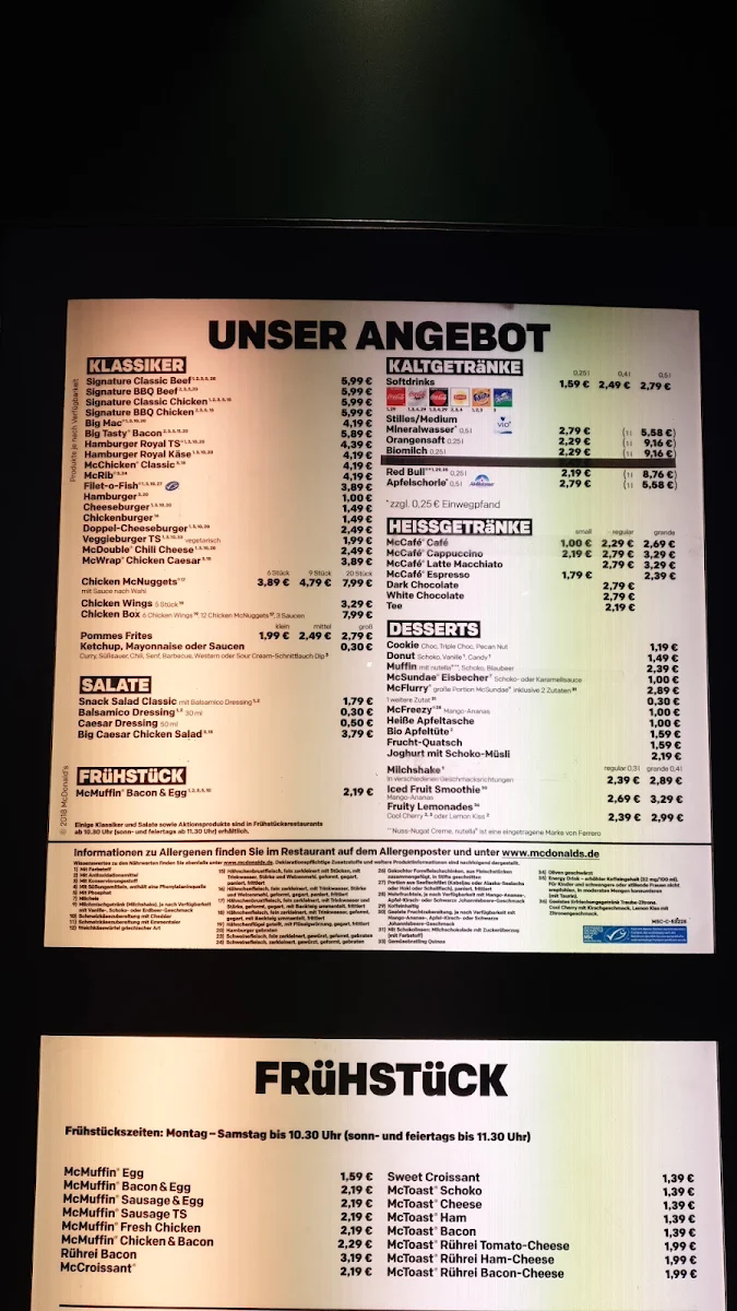 Speisekarte photo 8