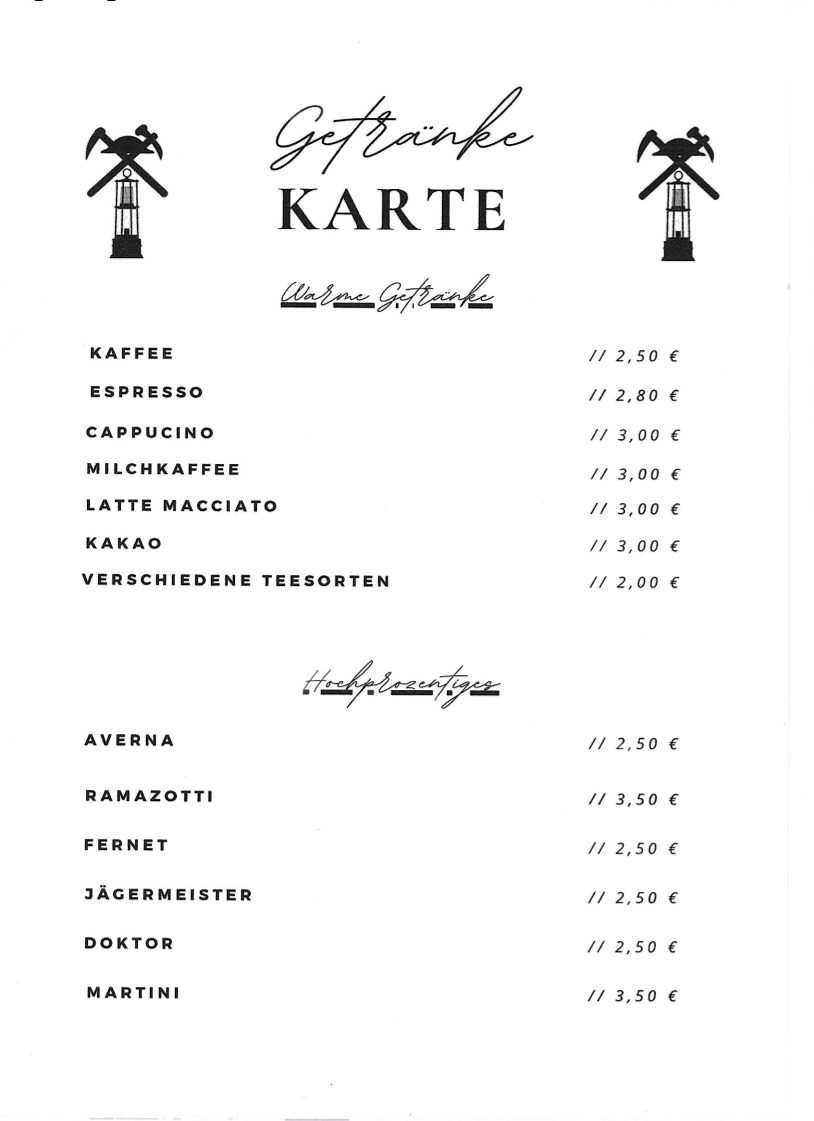 Speisekarte photo 5