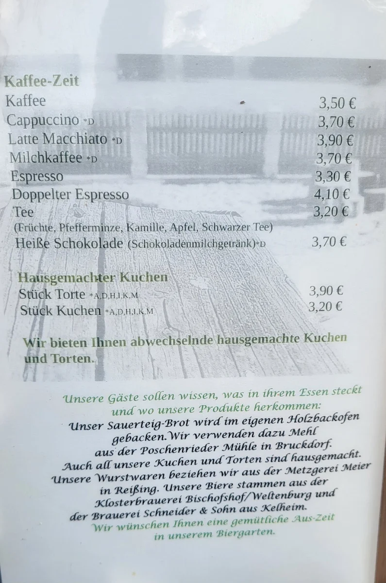 Speisekarte photo 1