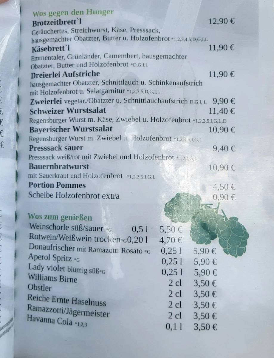 Speisekarte photo 3