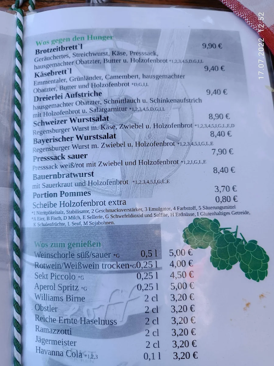 Speisekarte photo 5