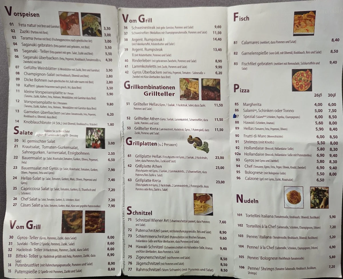 Speisekarte photo 2