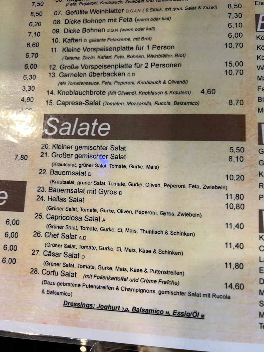 Speisekarte photo 6