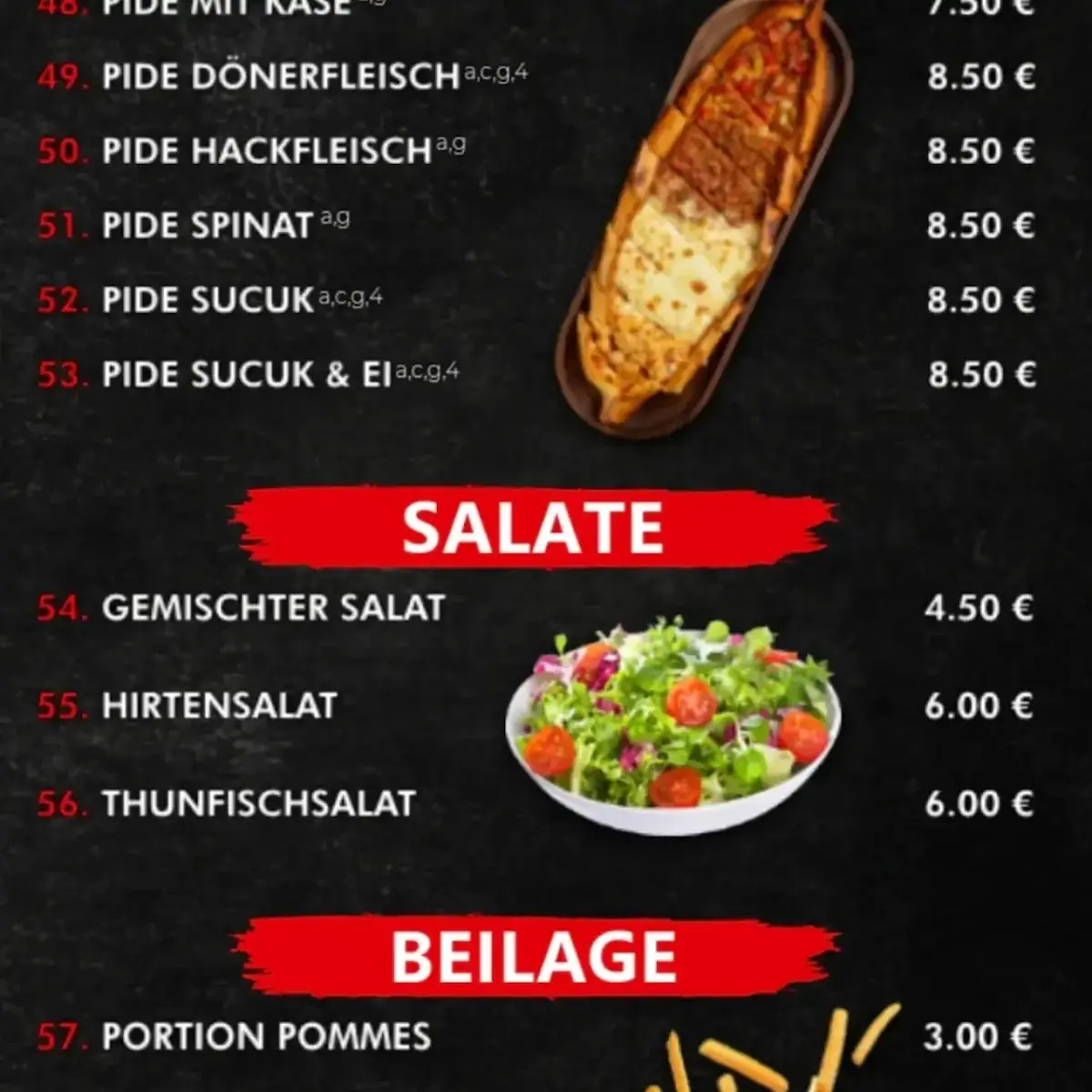 Speisekarte photo 3
