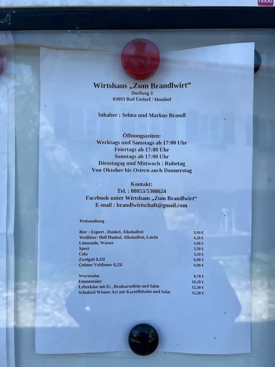 Speisekarte photo 1