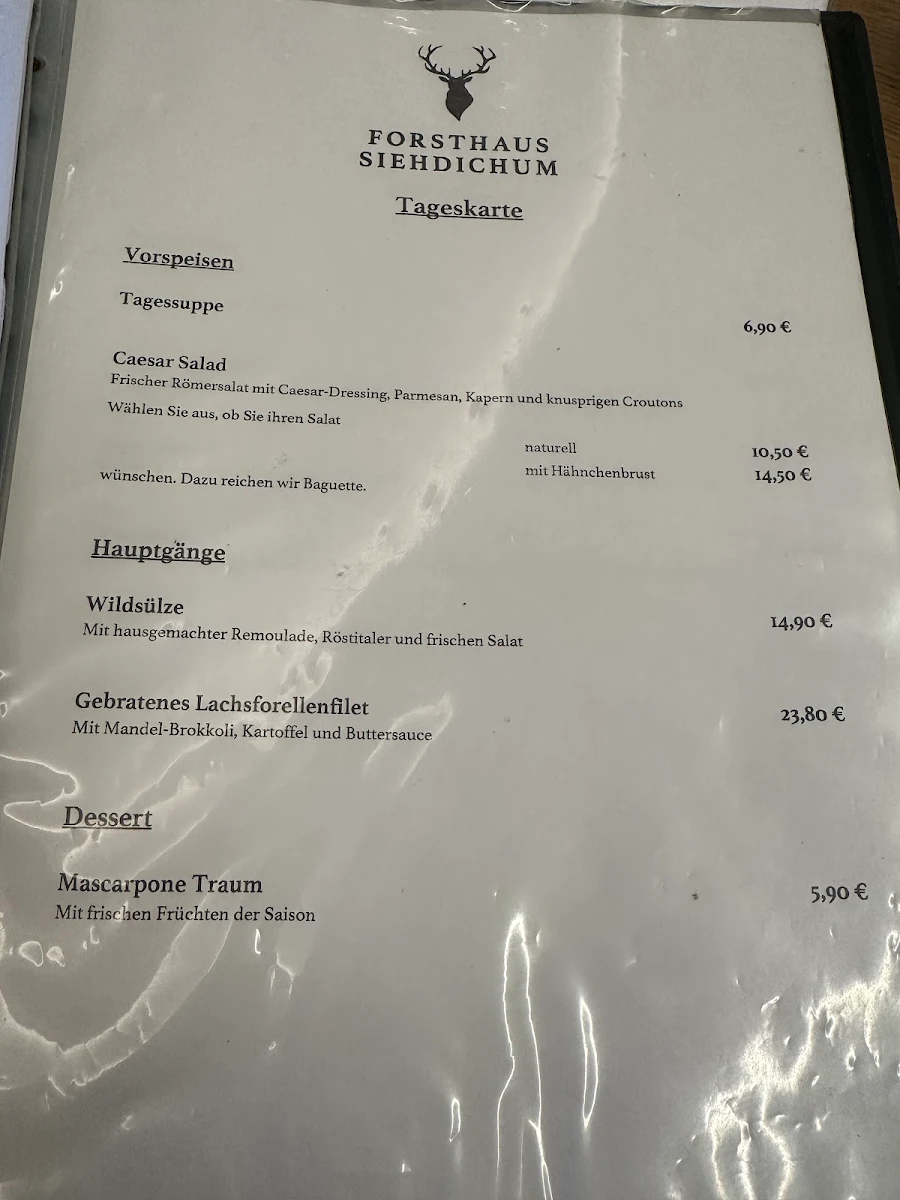Speisekarte photo 1