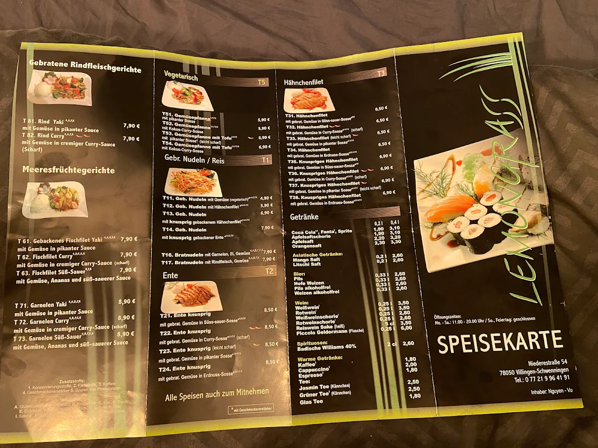 Speisekarte photo 1
