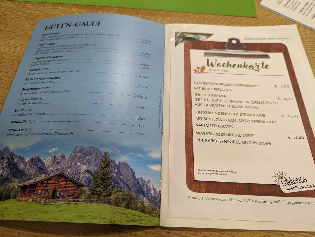 Speisekarte photo 5