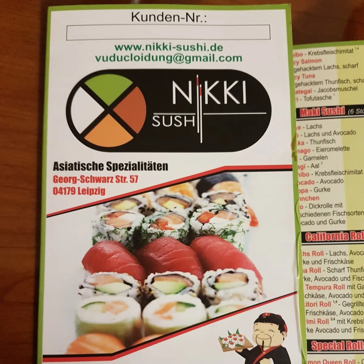Speisekarte photo 1