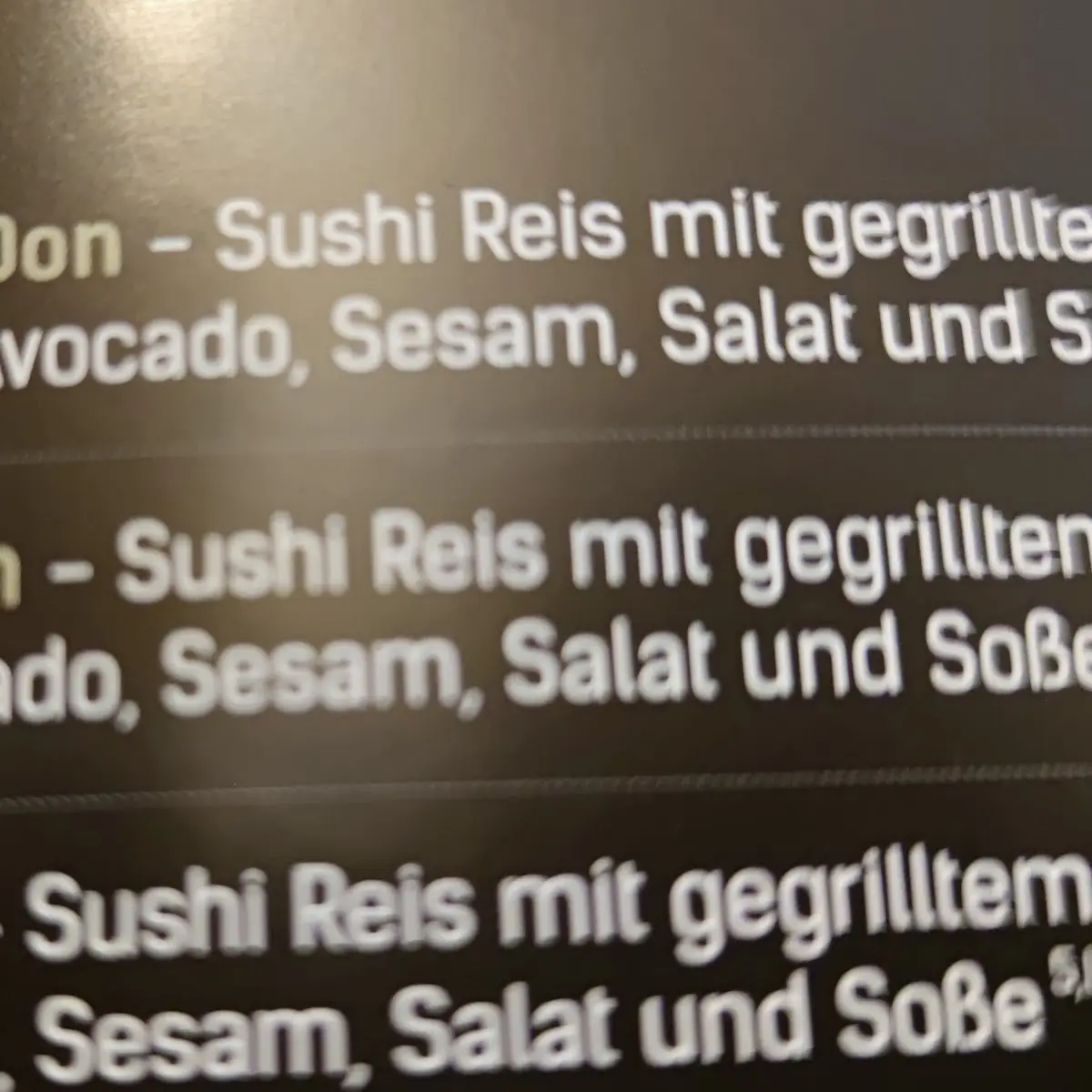 Speisekarte photo 3