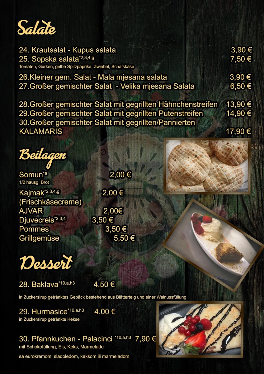 Speisekarte photo 3
