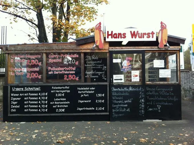 Speisekarte, Hans Wurst